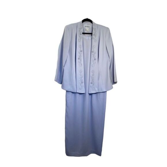 Karen Miller vintage mother/grandmother of the bride maxi dress S/14 - Picture 1 of 7